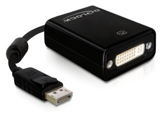 ADAPTER DISPLAYPORT(M) 1.1->DVI-D(F)(24+5) SINGLE LINK NA KABLU 20CM DELOCK