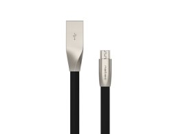 KABEL USB MICRO(M)->USB-A(M) 2.0 1M CZARNY METAL NATEC PRATI