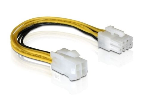KABEL ZASILAJĄCY WEWNĘTRZNY ATX 4 PIN(F)->EPS(M) 8PIN 15CM DELOCK