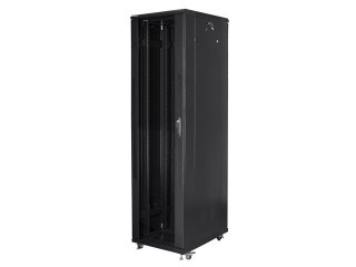 SZAFA INSTALACYJNA RACK STOJĄCA 19" 37U 800X800 CZARNA LANBERG (FLAT PACK)