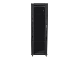 SZAFA INSTALACYJNA RACK STOJĄCA 19" 42U 600X1000 CZARNA LANBERG (FLAT PACK)