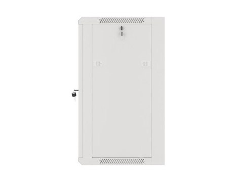 SZAFA INSTALACYJNA RACK WISZĄCA 19" 15U 570X450 SZYBKI MONTAŻ SZARA LANBERG (FLAT PACK)