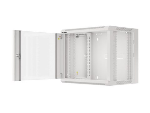 SZAFA INSTALACYJNA RACK WISZĄCA 19" 9U 570X450 SZYBKI MONTAŻ SZARA LANBERG (FLAT PACK)