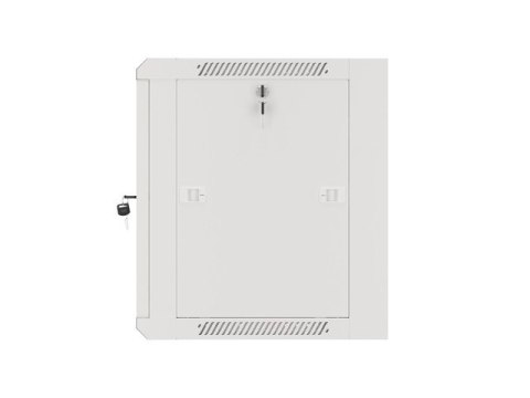 SZAFA INSTALACYJNA RACK WISZĄCA 19" 9U 570X450 SZYBKI MONTAŻ SZARA LANBERG (FLAT PACK)