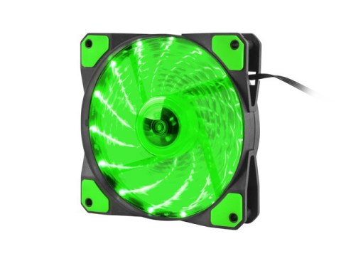 WENTYLATOR GENESIS HYDRION 120 GREEN LED 120MM