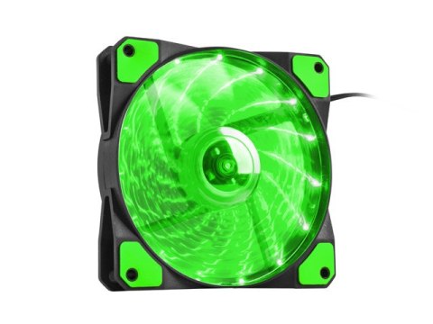WENTYLATOR GENESIS HYDRION 120 GREEN LED 120MM