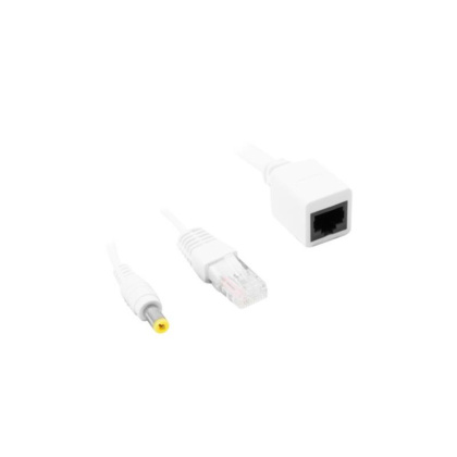 Adapter POE do zasilania kamery IP CCTV przez LAN, router, rejestrator, switch