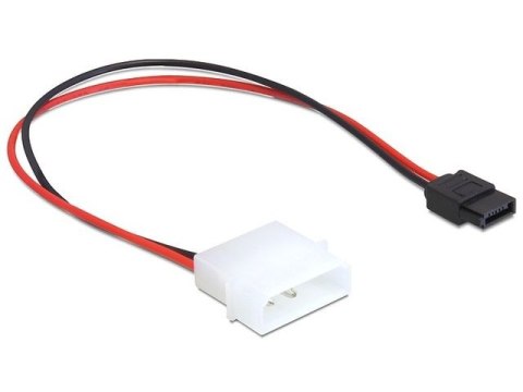 KABEL ZASILAJĄCY WEWNĘTRZNY MOLEX(M)->SATA(F) 6 PIN 24.5CM DELOCK