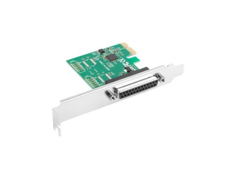 KARTA PCI EXPRESS X1->1X LPT 25PIN ŚLEDŹ LOW PROFILE LANBERG