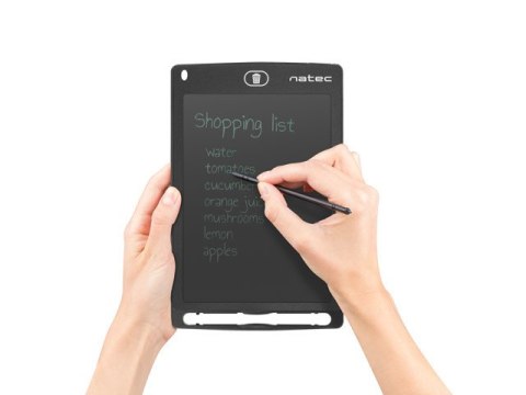 NOTES ELEKTRONICZNY DO RYSOWANIA LCD NATEC SNAIL 8.5", FUNKCJA BLOKADY, WBUDOWANY MAGNES