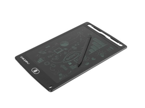 NOTES ELEKTRONICZNY DO RYSOWANIA LCD NATEC SNAIL 8.5", FUNKCJA BLOKADY, WBUDOWANY MAGNES