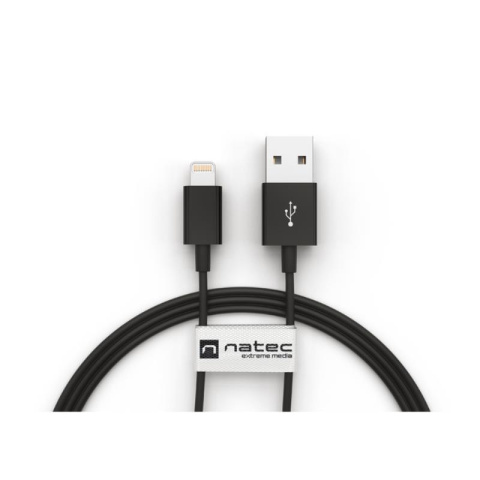 Natec Przewód Lightning Iphone USB-A 1,5m MFI czarny