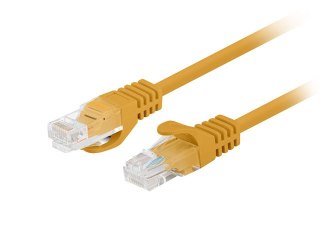 PATCHCORD KAT.5E UTP 0.25M POMARAŃCZOWY FLUKE PASSED LANBERG 10-PACK