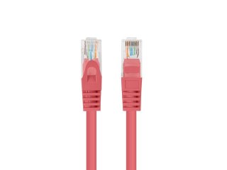 PATCHCORD KAT.5E UTP 1.5M CZERWONY FLUKE PASSED LANBERG 10-PACK