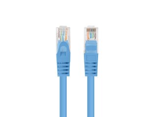 PATCHCORD KAT.5E UTP 1.5M NIEBIESKI FLUKE PASSED LANBERG 10-PACK