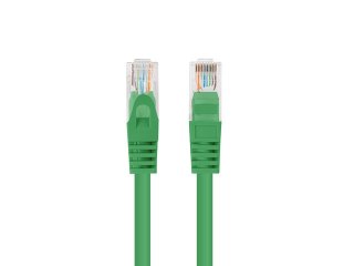 PATCHCORD KAT.5E UTP 1.5M ZIELONY FLUKE PASSED LANBERG 10-PACK