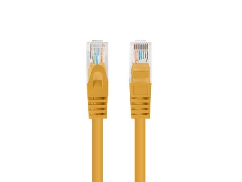 PATCHCORD KAT.5E UTP 1M POMARAŃCZOWY FLUKE PASSED LANBERG 10-PACK