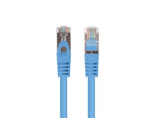 PATCHCORD KAT.6 FTP 0.5M NIEBIESKI FLUKE PASSED LANBERG 10-PACK