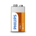 Philips Long Life Bateria 6F22 9V cynkowa