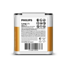 Philips Long Life Bateria płaska 4,5V 3R12