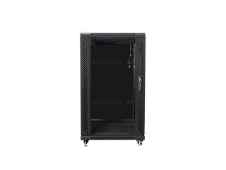 SZAFA INSTALACYJNA RACK STOJĄCA 19" 22U 600X600 CZARNA LANBERG (FLAT PACK)