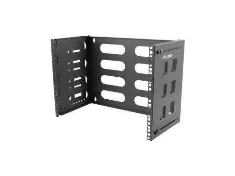 UCHWYT ŚCIENNY RACK 19" 8U 497X400/240 CZARNY LANBERG