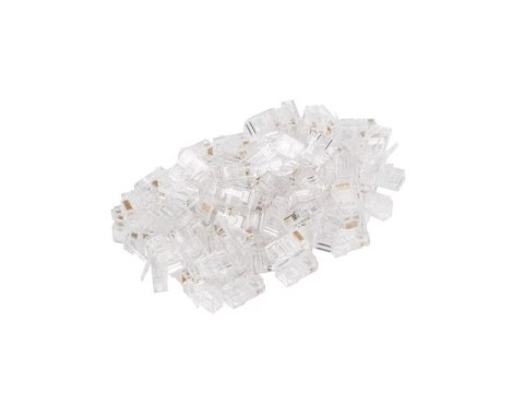 WTYK SIECIOWY RJ45 (8P8C) LANBERG KAT.5E UTP (100 SZT) DO LINKI I DO DRUTU