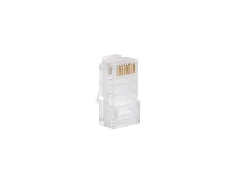 WTYK SIECIOWY RJ45 (8P8C) LANBERG KAT.5E UTP (100 SZT) DO LINKI I DO DRUTU