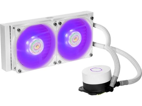 CHŁODZENIE WODNE COOLER MASTER MASTERLIQUID LITE ML240L V2 RGB BIAŁE