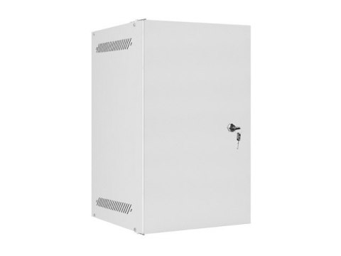 SZAFA INSTALACYJNA RACK WISZĄCA 10" 9U 280X310 SZARA DRZWI METALOWE LANBERG (FLAT PACK)