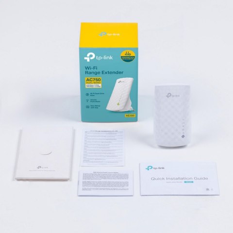 TP-LINK TL-RE200 Uniwersalny wzmacniacz sieci bezprzewodowej AC-750 Dual Band