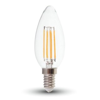 Żarówka LED V-TAC V-TAC 6W Filament E14 Świeczka VT-2127 3000K 600lm