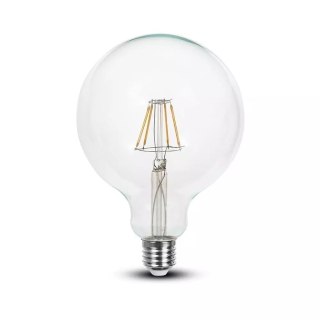 Żarówka LED 6W Filament E27 Kula Glob G125 V-TAC VT-1983 3000K 600lm