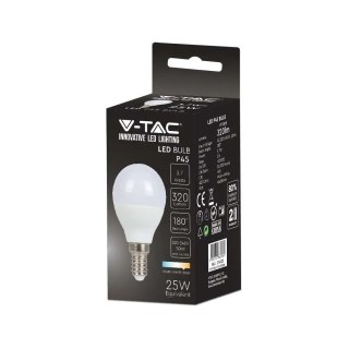 Żarówka LED V-TAC 3,7W E14 Kulka P45 VT-1819-N 4000K 320lm