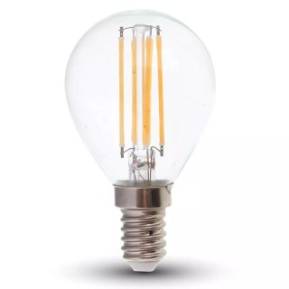 Żarówka LED V-TAC 6W Filament E14 Kulka P45 VT-2466 4000K 600lm