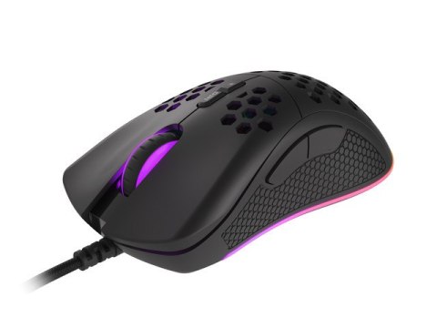 MYSZ DLA GRACZY GENESIS KRYPTON 555 8000DPI RGB CZARNA GAMINGOWA PROGRAMOWALNA (PO TESTACH)