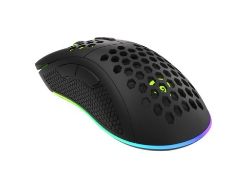 MYSZ DLA GRACZY GENESIS KRYPTON 555 8000DPI RGB CZARNA GAMINGOWA PROGRAMOWALNA (PO TESTACH)