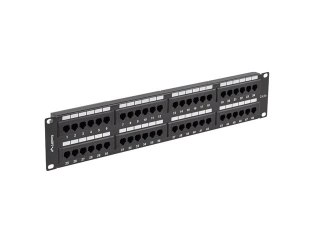 PATCH PANEL 48 PORT 2U 19" KAT.5E CZARNY LANBERG