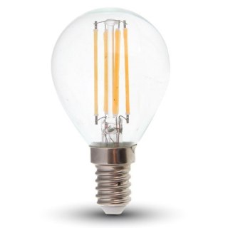 Żarówka LED V-TAC 4W Filament E14 P45 Kulka VT-1996 3000K 400lm