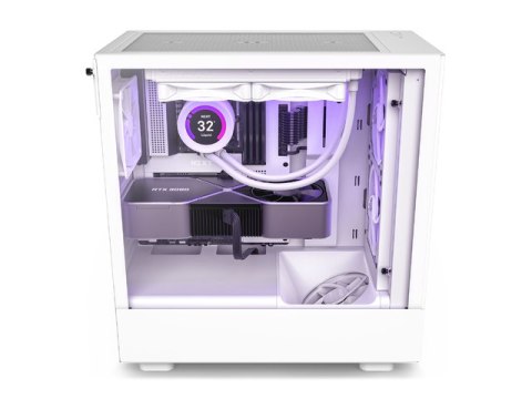 OBUDOWA NZXT H5 FLOW MIDI TOWER Z OKNEM BIAŁA