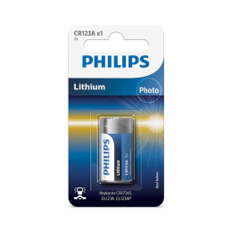 PHILIPS Lithium Photo Bateria litowa CR123A 3V do aparatów fotograficznych