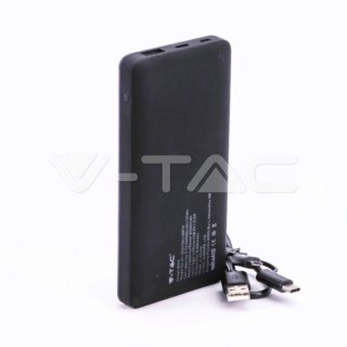 Power Bank V-TAC 10000mAh Wyświetlacz USB Type C Niebieski VT-3511