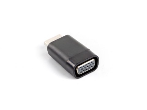 ADAPTER HDMI(M)->VGA(F) CZARNY LANBERG