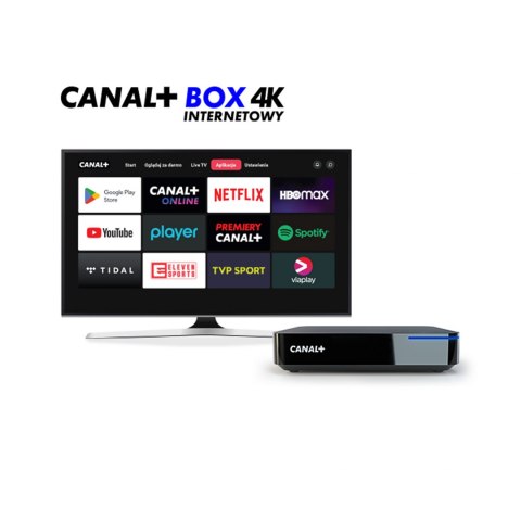 Canal+ BOX 4k z AndroidBox i pakietem TV