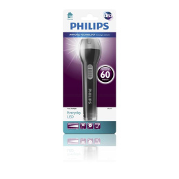 Philips SFL3175/10 Latarka LED na baterie 2x AA czarna/szara