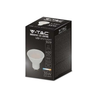 Żarówka LED V-TAC 4,5W GU10 SMD 110st VT-1975 6000K 400lm