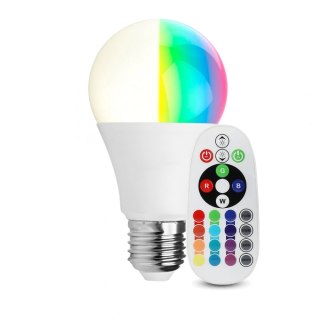 Żarówka LED V-TAC 8,5W E27 A60 Pilot VT-2229-N-1 RGB+4000K 806lm