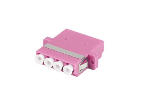 ADAPTER ŚWIATŁOWODOWY MM LC/UPC QUAD OM4 LANBERG