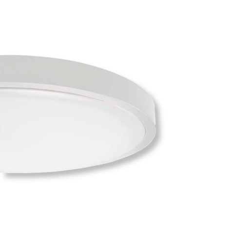 Plafon V-TAC 18W LED Okrągły IP44 23cm Biały VT-8618W-RD 4000K 1800lm