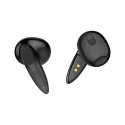 Bezprzewodowe słuchawki douszne z power bankiem Kruger&Matz M6 - kolor czarny